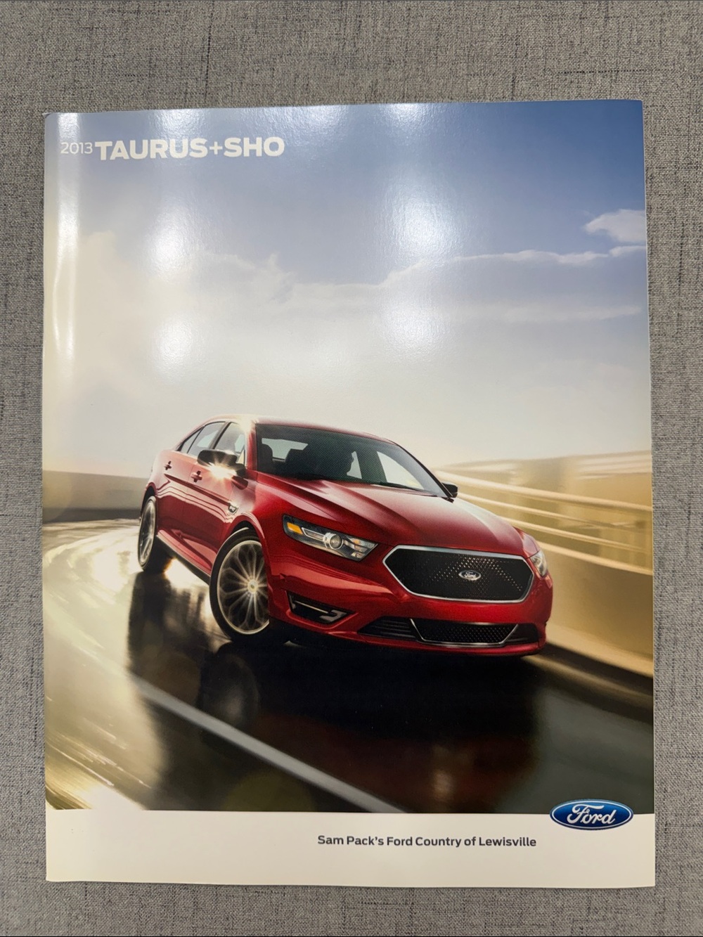 Ford 2013 Taurus SHO New Car Brochure